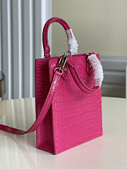 Louis Vuitton Petit Sac Plat Bag In Pink M90564 Size 14 x 17 x 5 cm - 6