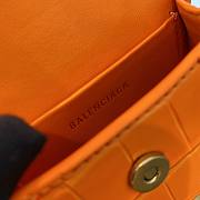 Balencia Hourglass Bag Orange Size 12 x 4 x 7.5 cm - 5