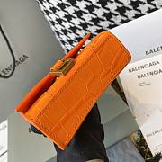 Balencia Hourglass Bag Orange Size 12 x 4 x 7.5 cm - 4