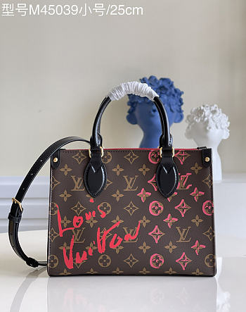 Louis Vuitton Onthego MM LV M45039 Size 25 x 19 x 11.5 cm