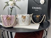 Chanel Mini Drawstring Bag Pink Size 12 x 12 x 12 cm - 5