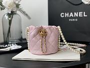 Chanel Mini Drawstring Bag Pink Size 12 x 12 x 12 cm - 4