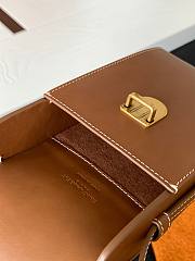 YSL Mobile Phone Bag Brown 667718 Size 9 x 3.5 x 18 cm - 2