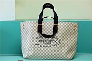 Louis Vuitton Damier Azur Canvas Cabas GM N41180 Size 49 x 40 x 19 cm - 1