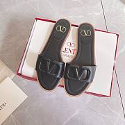 Valentino Black Flats - 1