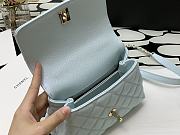 Chanel Coco Mini Mint 99003 Size 13 × 19 × 9 cm - 5