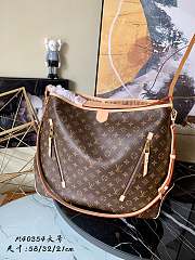 Louis Vuitton Delightful Full Gm Shoulder Bag M40354 Size 58 x 32 x 21 cm - 1