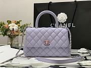 Chanel Coco Mini Purple Size 23 cm - 3