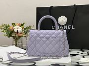 Chanel Coco Mini Purple Size 23 cm - 2