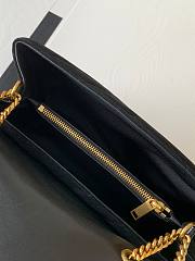 YSL Loulou Black 630951 Size 25 x 17 x 9 cm - 2