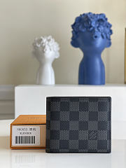 LV Damier Wallet 01 N60053 Size 11.5 x 9.5 x 2 cm - 1