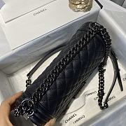 Chanel Leboy Black Lock 67086 Size 25 cm - 3