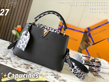 LV Capucines BB Black M58720 Size 27 x 18 x 9 cm