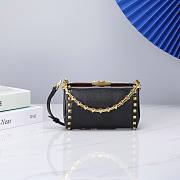 Valentino Black 2030 Size 19 x 12 x 5 cm - 6