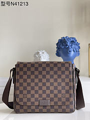 Louis Vuitton Damier Ebene Canvas District Pm N41213 Size 27 x 23 x 8 cm - 1