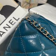 Chanel Bag Blue 1803 Size 20.5 x 19 x 10.5 cm - 6