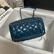 Chanel Bag Blue 1803 Size 20.5 x 19 x 10.5 cm - 3