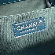 Chanel Bag Blue 1803 Size 20.5 x 19 x 10.5 cm - 2