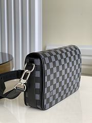 Louis Vuitton Damier Leather Small Shoulder Bag N50007 Size 23.5 x 14 x 5 cm - 2