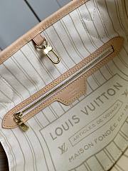 LV Neverfull PM Damier Azur Canvas N41362 Size 29 x 21 x 12 cm - 4