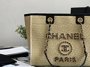 Chanel Woven Beach Bag Size 33 cm - 5