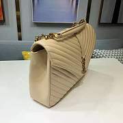 YSL Envelope Bag Beige Size 31 cm - 5