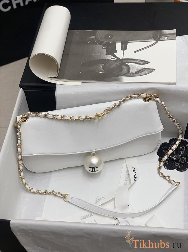 Chanel Underarm Pearl Bag  - 1