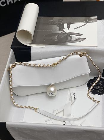 Chanel Underarm Pearl Bag 