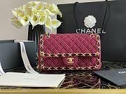 Chanel Flap Bag Red  - 1