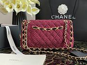 Chanel Flap Bag Red  - 3