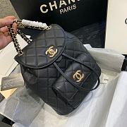 Chanel Backpack Black AS1371 Size 21.5 x 24 x 12 cm - 5