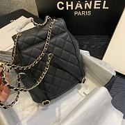 Chanel Backpack Black AS1371 Size 21.5 x 24 x 12 cm - 3