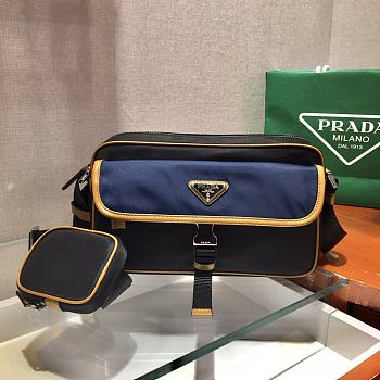 Prada Nylon Cross-Body Bag 01 2VH074 Size 25 x 15 x 8 cm