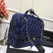 Chanel Boarding Bag Denim Size 43 x 14 x 30 cm - 6