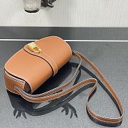 Celin Mini Retro Lock Bag Orange 3067 Size 18 × 8 × 5 cm - 5