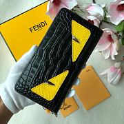 Fendi Zipper Wallet 6655 Size 19 x 10 cm - 3