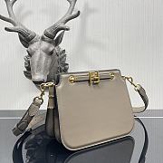 Fendi Touch Organ Bag Light Gray 7349 Size 26.5 x 10 x 19 cm - 4