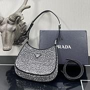 Prada Cleo Handbags Black 1BC169 Size 18.5 x 4.5 x 22 cm - 3