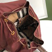 Burberry Rucksack Military Backpack Red 28 x 15 x 42 cm - 5