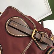 Burberry Rucksack Military Backpack Red 28 x 15 x 42 cm - 2