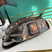 Disney X Gucci Donald Duck Medium Backpack 645051 Size 34.5 x 44 x 12.5 cm - 6