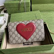 Gucci Long Wallet Heart 648948 Size 20 x 12.5 x 4 cm - 1