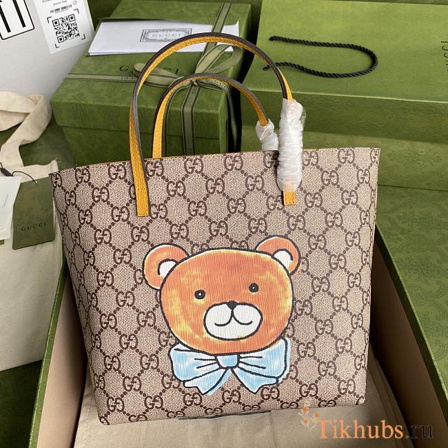 Gucci Children's Bag Bear 410812 Size 21 x 20 x 10 cm - 1