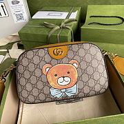 Gucci Camera Bag Teddy Bear 574886 Size 24 x 14 x 7 cm - 1