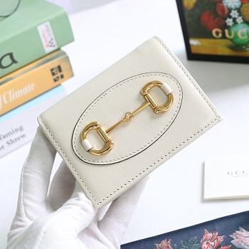 Gucci Wallet Full White 621887 Size 11 x 8.5 x 3 cm