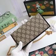 Gucci Horsebit 1955 Wallet With Chain Mini Bag With Black Size 19 x 10 x 4 cm - 5