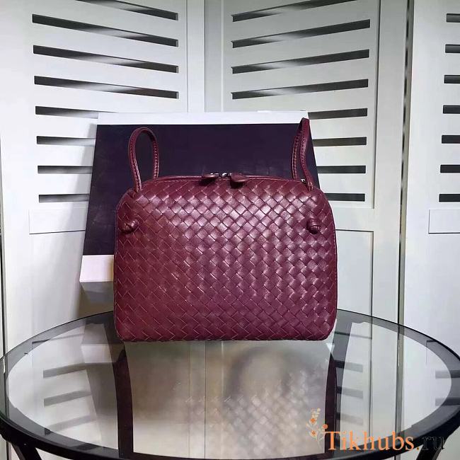 Bottega Veneta Crossbody Red 4850 Size 26 x 19 x 8 cm - 1