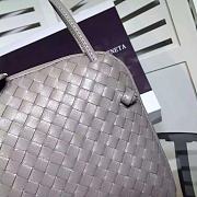 Bottega Veneta Crossbody Gray 4850 Size 26 x 19 x 8 cm - 3