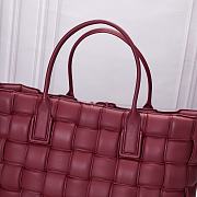 Bottega Veneta Large Tote Bag Burgundy Size 50 x 42 x 18 cm - 2