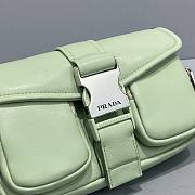 Prada Crossbody Bag Green 6207 Size 22 x 7.5 x 14 cm - 2